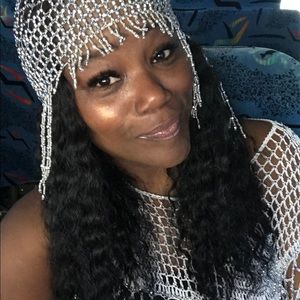 Rhinestone Cleopatra Headpiece